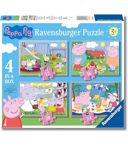 Liscianigiochi 40636 - Peppa Pig Raccolta di Giochi Educativi